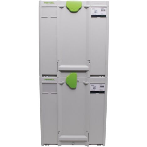 Festool SYS3 M 337 Set de Coffrets Systainer - 396 x 296 x 437 mm - 43,1 l (2x 204845)