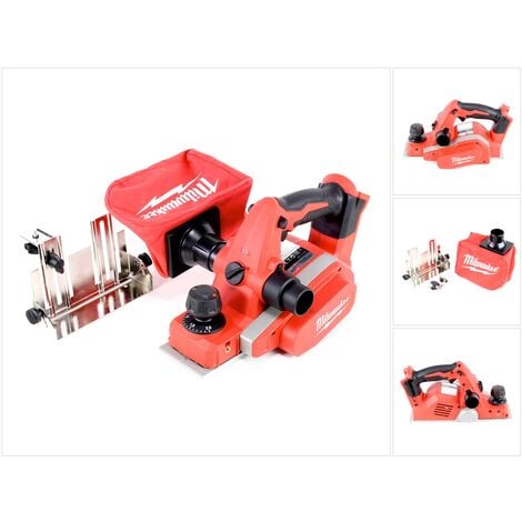 Milwaukee M18 BP - 0  18 V Rabot sans fil Solo - sans Accessoires, ni Batteries, ni Chargeur ( 4933451113 )