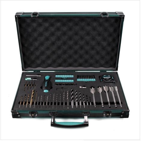 Makita P-90261 Pro XL - 70 pièces de perçage vissage dans un Coffret en aluminium