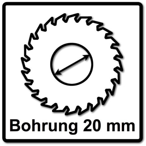 Festool HW Lame de scie circulaire Aluminium / Plastics 160 x 1,8 x 20 mm F/FA52 - pour scies plongeantes TS 55 F, TSC 55 K & scies circulaires portatives HK 55, HKC 55 - 2 pcs.(2x 205555)