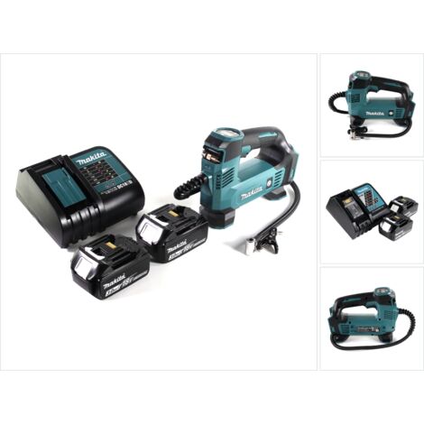 Makita DMP 180 SF Compresseur sans fil 18 V 8,3 bar + 2x Batteries 3,0 Ah + Chargeur (1/5)