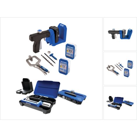 Serre-joint Kreg 76mm Compatible Pocket-hole Assemblage Serre-joint Rapide Kreg Classic 76mm - Compatible Pocket-Hole - Force De Serrage Élevée Serre- joint Poche Hole 76mm