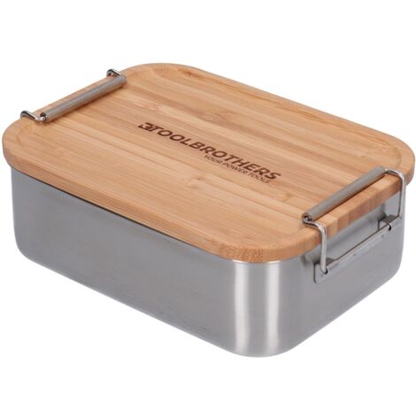 Boîte à Pain Inox Gachiwar X527 - Capacité 5,8L - Passe Au Lave-vaisselle - NEUVE