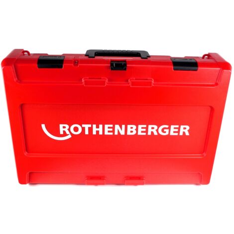 Rothenberger ROMAX 4000 Sertisseuse sans fil 18V + 2x Batteries 8,0 Ah + Chargeur + Coffret