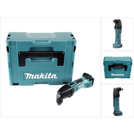 Makita DTM 50 ZJ 18V Li-Ion Outil multifonctions sans fil Solo en Makpac - sans accessoires, sans batterie, sans chargeur (1/5)