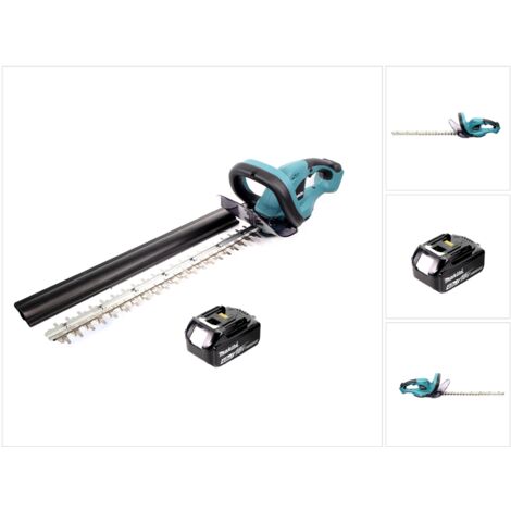 Makita DUH 523 M1 18V Li-Ion Taille-haie sans fil avec lame de 52 cm + 1x Batterie BL 1840 4,0 Ah - sans Chargeur (1/5)