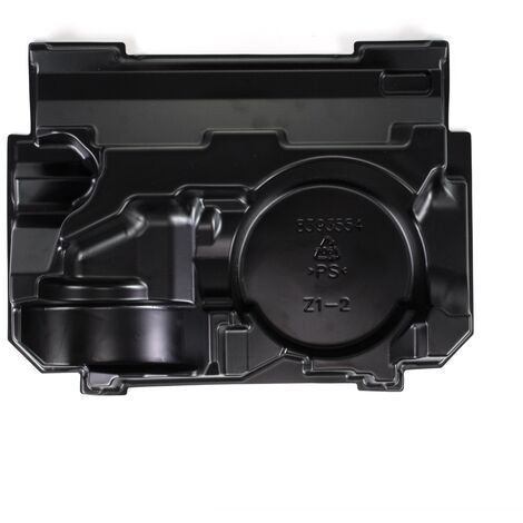 Makita DGA 504 ZE - Amoladora Angular Con Batería (18 V, 125 Mm, Sin Escobillas, Incluye 1 Inserto Para Makpac, Sin Batería, Sin Cargador