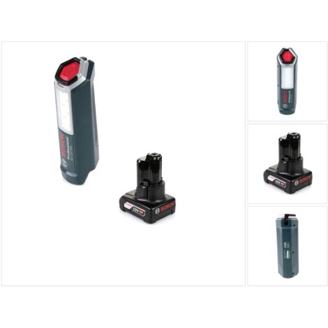 Bosch Professional GLI 12V-300 Lampe sans fil + 1x Batterie GBA 12V 6,0 Ah - sans Chargeur (1/5)
