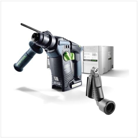 Festool  BHC 18 Li Basic Perforateur sans fil avec boîtier Systainer - sans Batterie, ni Chargeur ( 574723 ) + Buse pour poussière de perçage D 27 BSD ( 500483 )