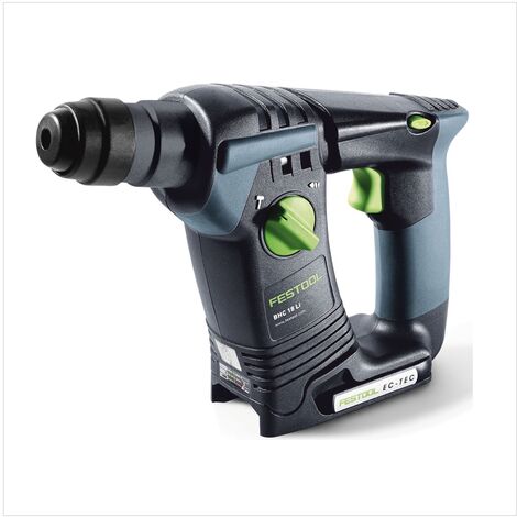 Festool  BHC 18 Li Basic Perforateur sans fil avec boîtier Systainer - sans Batterie, ni Chargeur ( 574723 ) + Buse pour poussière de perçage D 27 BSD ( 500483 )