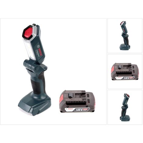 Bosch GLI 18V-300 Lampe LED sans fil 18V 300lm + 1x batterie 2,0Ah - sans chargeur