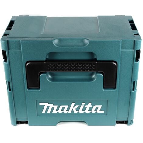 Makita DPJ 180 RMJ Lamelleuse sans fil 18V Li-Ion + 2x Batteries 4Ah +  Chargeur + Coffret Makpac