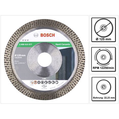 Bosch Disque diamant 125 mm (2608602479) au meilleur prix sur