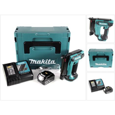 Makita DPT 353 RT1J Pinceuse sans fil 18 V Li-Ion en Makpac + 1 x 5,0 Ah batterie + chargeur (1/5)