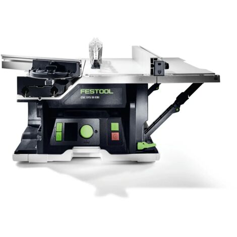 Scie Circulaire Sur Table Festool CSC SYS 50 Sans Fil - Portable, Précise, Avec Affichage Numérique