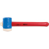 Maillet en plastique avec revêtement isolant, tête Ø 55 mm