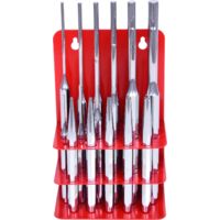 Jeu de chasses goupilles et chasses clous, 17 pcs.