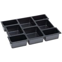 FP – Casier pour petites pièces 8 bacs – Insert plastique thermoformé – Dimensions L404 x P312 x H61 mm – Compatible L-BOXX 102 - 1000010125