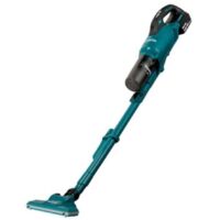 Makita – Aspirateur balai sans fil 18V – Moteur Brushless – Puissance d'aspiration 180 mbar – Autonomie 38 min – Réservoir 0,25 L