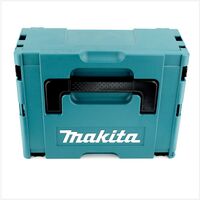 Makita DHP 481 Perceuse visseuse à percussion sans fil 18 V Li-Ion + 2x Batteries BL1820 2 Ah + Chargeur DC18SD + Coffret Makpac 2 + Insert