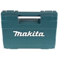Makita DHP 458 RTJ Perceuse visseuse à percussion sans fil 91Nm 18V + 2x Batteries 5,0 Ah + Chargeur + Jeu d'embouts et de forets Makita 100 pcs + Makpac