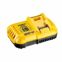Chargeur pour électroportatif 18V – Chargeur intelligent avec diagnostic LED – Compact et montage mural – Adapté pour batteries DeWALT