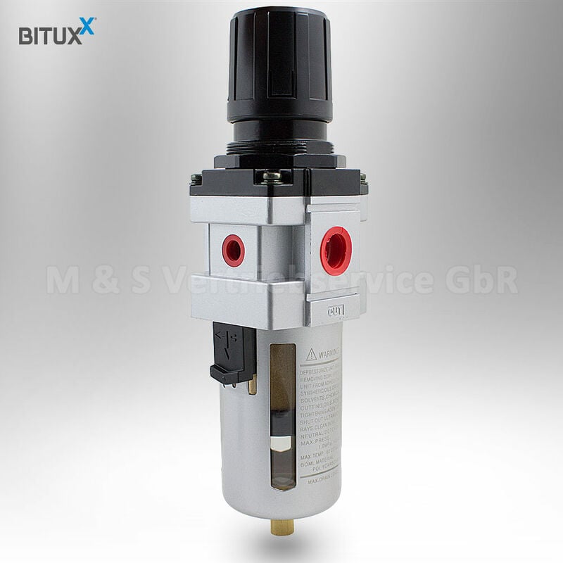 Druckluft Wartungseinheit-Druckminderer Kompressor Wasserabscheider Öler-Filter 