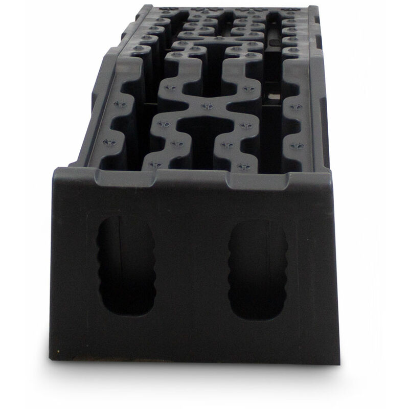 BITUXX Auffahrrampen Set 7 Tonnen - 265mm Breite Kunststoff Rampe Für Auto Und Wohnmobil
