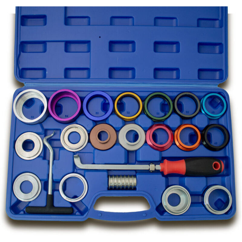 Bituxx 22-teiliger Radialdichtring Montage-Satz - Simmerring Werkzeug Set