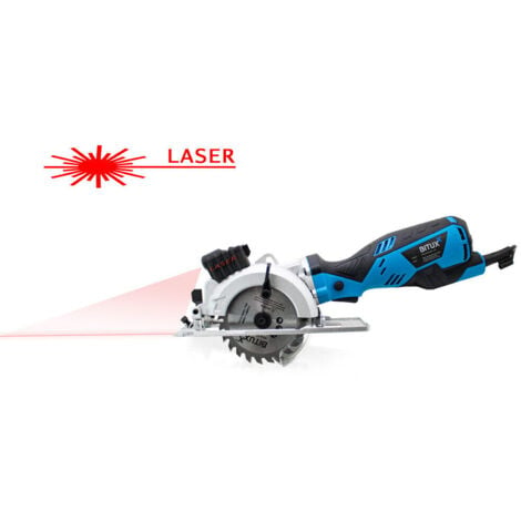 Laser 3 Tauchsäge 705W inkl. mit Minisäge Handkreissäge Sägeblätter Mini