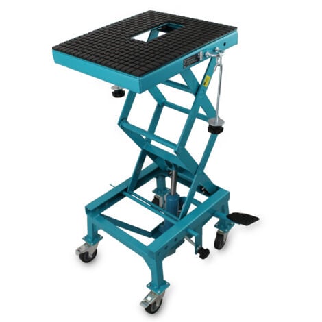 Bituxx Motorradheber Bis 500kg - Rollbarer Scherenheber Für Werkstatt & Garage