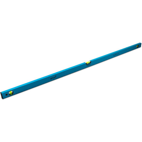 Bituxx Wasserwaage magnetisch Magnetwasserwaage Wasserwage Richtwaage Messwaage Bauwaage 3 Libellen Aluminium 150cm