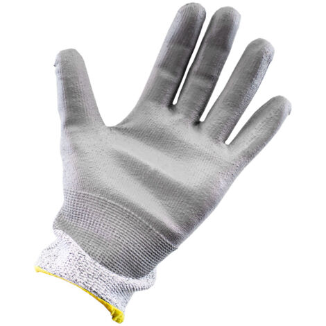 40 Paar S (7) Schnittschutzhandschuhe Arbeitshandschuhe Handschuh Schnittfest mit PU Beschichtung (1/5)