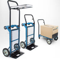 Klappbarer Transportwagen / Sackkarre Mit 2 Oder 4 Rädern – Bis 50 Kg, Perfekt Für Umzug & Garten