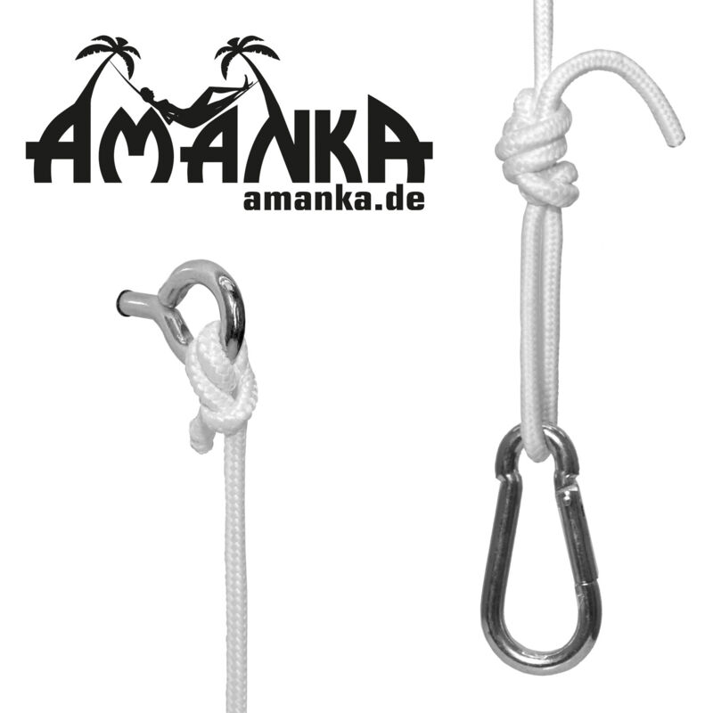 Sangle Balancoire Arbre, 300cm Fixation De Balançoire De Suspension Avec Robustes Mousquetons, Anneaux En D Et Coussinets De Protection D'arbre - Pour Hamac Et Balancoire De Jardin Charge Max 1000KG