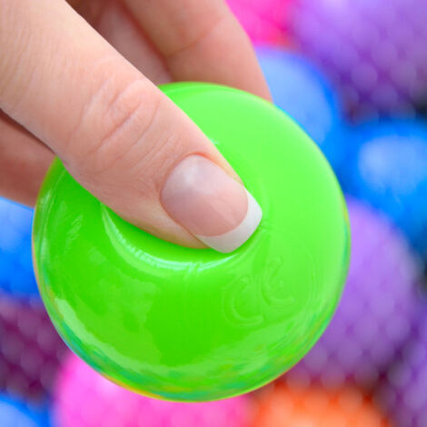 Boules colorées 6cm couleurs pastel 100