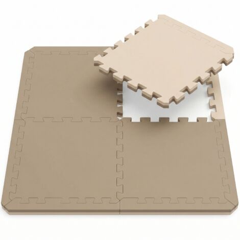 2,4 cm Tapis de Sol Sport - 1m² Tapis Fitness - 4 Dalles 50x50 - Défauts Visuels (1/5)