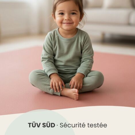 27 Pièces Tapis de Sol Bébé - 30x30 Dalles en Mousse EVA - Carrés Puzzle Enfant - Puériculture & Eveil bébé