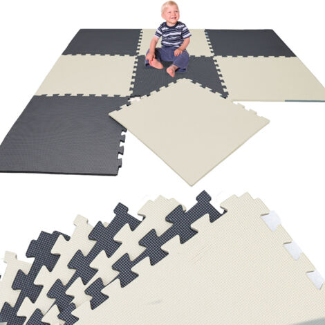8 Pièces Tapis de Sol pour Enfants - 50x50 Dalles Mousse EVA - Surface de Jeu (1/5)