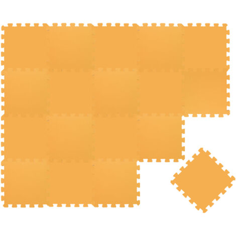LittleTom 27 Tapis Puzzle Mousse EVA 30x30 Cm – épais, Antidérapant – Dès 0 Mois – Intérieur/extérieur
