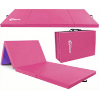 180x60 Tapis de Gymnastique Pliable - Tapis Gymnastique Epais 5cm Tapis de Sport