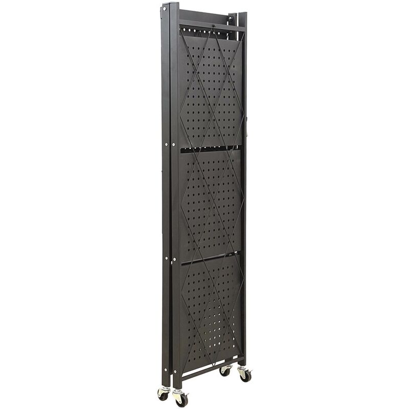 Scaffale Carichi Pesanti Acciaio, HLP 180x60x45 cm, 5 Ripiani ad Alta Portata 500 kg, Garage e Cantina, Blu, Relaxdays | Leroy Merlin