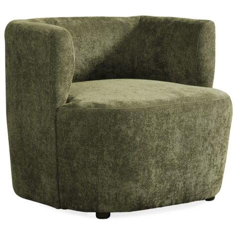 Poltroncina da interni in tessuto 75x72x68 cm verde - Seattle (1/5)