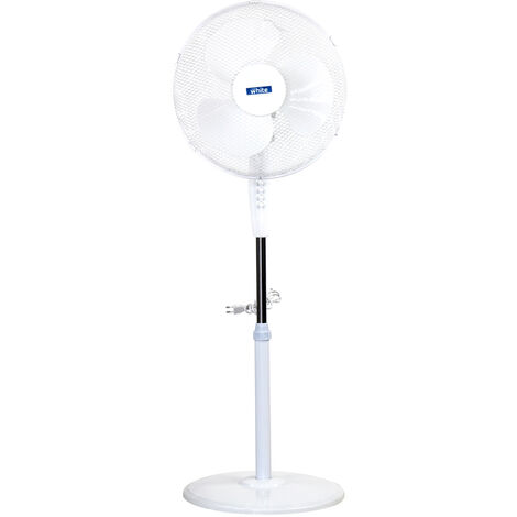 Ventilatore A Colonna Oscillante 122cm Diametro 40cm Colore Bianco DCG  VE1625