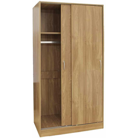 Armadio a 2 ante scorrevoli 90x50x180 cm