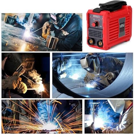 SVE MINI SOLDADOR INVERTER 250A TECNOLOGIA IGBT CORRIENTE CONTINUA DC MMA PANTALLA DITITAL PUERTO USB DE CARGA INCLUYE 5 ELEC