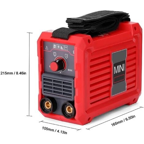 SVE MINI SOLDADOR INVERTER 250A TECNOLOGIA IGBT CORRIENTE CONTINUA DC MMA PANTALLA DITITAL PUERTO USB DE CARGA INCLUYE 5 ELEC