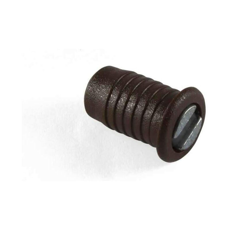 2 PEZZI - CHIUSURE MAGNETICHE AD INCASSO Ø9MM - COLORE MARRONE