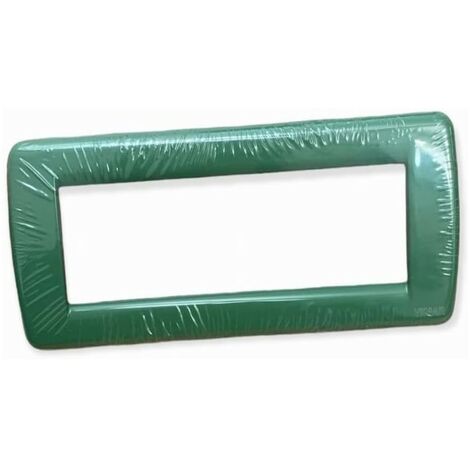VIMAR - PLACCA IDEA RONDO' 6 MODULI COLORE VERDE SALVIA 16756.08