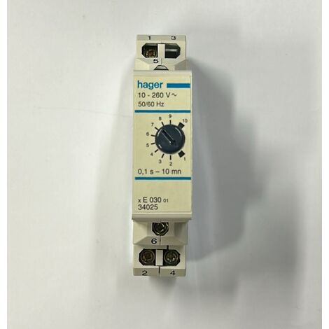 HAGER - INTERRUTTORE RELE 10-260V 50/60HZ